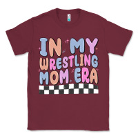 Burgundy in my wrestling mom era Classic Tee - MaliasSmallBusiness
