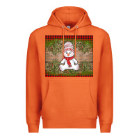 Carrot Christmas snowman Premium Hoodie - AdoDesignShop