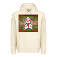 Sandshell Christmas snowman Premium Hoodie - AdoDesignShop
