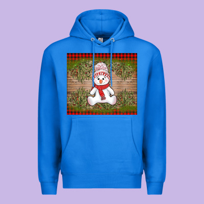 Christmas Snowman Premium Hoodie Designed By Adodesignshop
