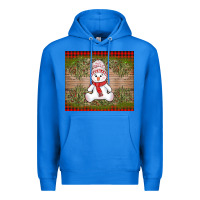 True Royal Christmas snowman Premium Hoodie - AdoDesignShop