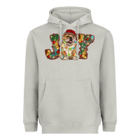 Moon Dust bulldog christmas joy Heavyweight Hoodie - RanaPortraitStore