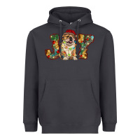 Smoke bulldog christmas joy Heavyweight Hoodie - RanaPortraitStore
