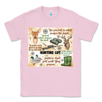 Bubblegum Pink hunting life Classic Tee - MaliasSmallBusiness