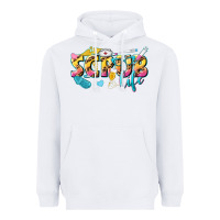 White scrub life Heavyweight Hoodie - texasbilliewilder