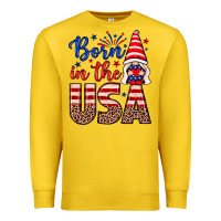 Lemon Born in the USA gnome Premium Sweatshirt - Neo Western
