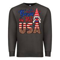 Smoke Born in the USA gnome Premium Sweatshirt - Neo Western