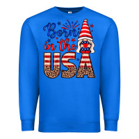 True Royal Born in the USA gnome Premium Sweatshirt - Neo Western