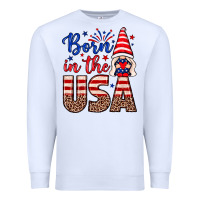 Born In The Usa Gnome Premium Sweatshirt | Teevron