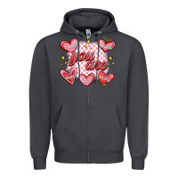 Smoke valentines day positive affirmations Zipper Hoodie - MaliasSmallBusiness