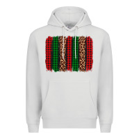 Dove Grey christmas glitter leopard brushstroke Premium Hoodie - AdoDesignShop