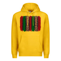 Lemon christmas glitter leopard brushstroke Premium Hoodie - AdoDesignShop