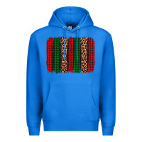 True Royal christmas glitter leopard brushstroke Premium Hoodie - AdoDesignShop