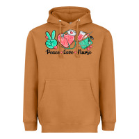 Meerkat peace love nurse Heavyweight Hoodie - texasbilliewilder
