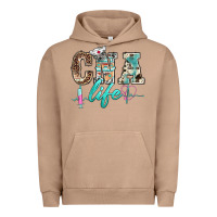 Pigment Burro western nurse cna life Urban Hoodie - BarkalooDesign