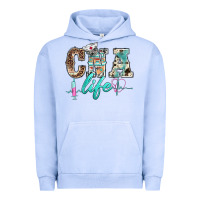Pigment Grape Ice western nurse cna life Urban Hoodie - BarkalooDesign