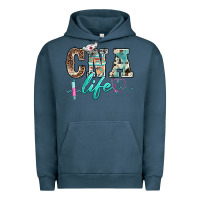 Pigment Midnight Navy western nurse cna life Urban Hoodie - BarkalooDesign