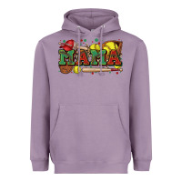 Lavender mama softball Heavyweight Hoodie - Zillion Design Studio