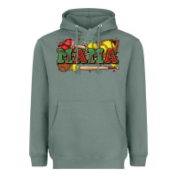 Sage mama softball Heavyweight Hoodie - Zillion Design Studio