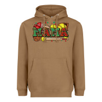 Toasted Coconut mama softball Heavyweight Hoodie - Zillion Design Studio