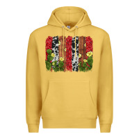 Antique Gold cactus cowhide  brushstroke Premium Hoodie - AdoDesignShop