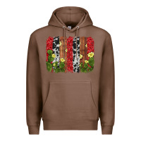Chestnut cactus cowhide  brushstroke Premium Hoodie - AdoDesignShop