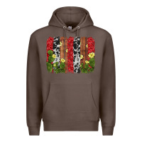 Coffee cactus cowhide  brushstroke Premium Hoodie - AdoDesignShop