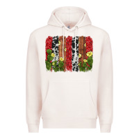 Pale Pink cactus cowhide  brushstroke Premium Hoodie - AdoDesignShop