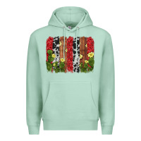 Seafoam cactus cowhide  brushstroke Premium Hoodie - AdoDesignShop