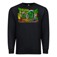 Black home sweet home Premium Sweatshirt - FaDigitalArtStudio