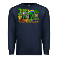 Navy home sweet home Premium Sweatshirt - FaDigitalArtStudio