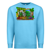 Ocean Blue home sweet home Premium Sweatshirt - FaDigitalArtStudio
