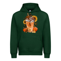 Forest Green pumpkin spice ice latte Urban Hoodie - Jasminsmagicworld