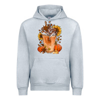 Heather Grey pumpkin spice ice latte Urban Hoodie - Jasminsmagicworld