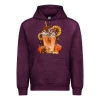 Mauve Wine pumpkin spice ice latte Urban Hoodie - Jasminsmagicworld