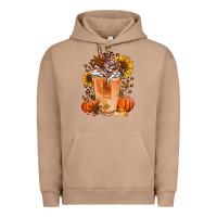 Pigment Burro pumpkin spice ice latte Urban Hoodie - Jasminsmagicworld
