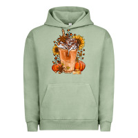 Pigment Oil Green pumpkin spice ice latte Urban Hoodie - Jasminsmagicworld