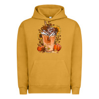 Pigment Peanut Butter pumpkin spice ice latte Urban Hoodie - Jasminsmagicworld