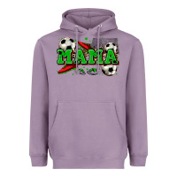 Lavender mama soccer Heavyweight Hoodie - Zillion Design Studio