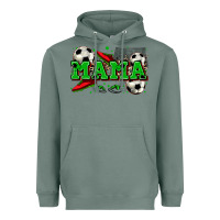 Sage mama soccer Heavyweight Hoodie - Zillion Design Studio