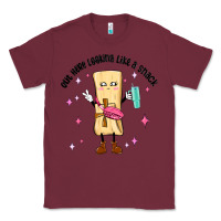 Burgundy out here looking like a snack Classic Tee - MaliasSmallBusiness