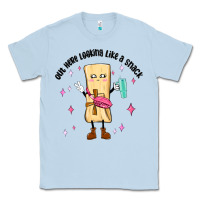 Dusty Blue out here looking like a snack Classic Tee - MaliasSmallBusiness