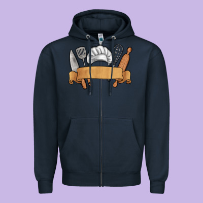 Zipper Hoodie customized chef tools