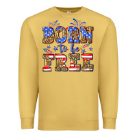 Antique Gold Born to be free Premium Sweatshirt - Neo Western
