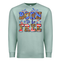 Seafoam Born to be free Premium Sweatshirt - Neo Western
