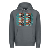 Rock serape leopard cowhide  brushstroke Premium Hoodie - AdoDesignShop