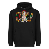 Black beagle christmas joy Heavyweight Hoodie - RanaPortraitStore