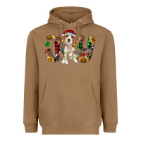 Toasted Coconut beagle christmas joy Heavyweight Hoodie - RanaPortraitStore