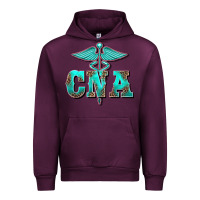 Mauve Wine western nurse certified nurse assistant medilcal symbol Urban Hoodie - BarkalooDesign