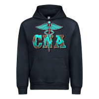 Navy western nurse certified nurse assistant medilcal symbol Urban Hoodie - BarkalooDesign